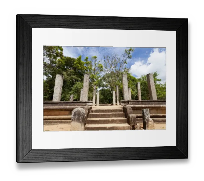 Framed Print : Mahasens Palace Framed Print : Mahasens Palace