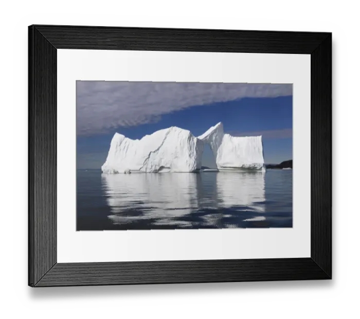 Framed Print : Iceberg at Disco Bay
