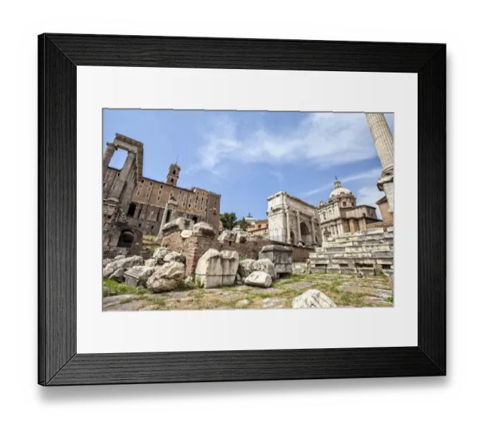 Framed Print : Roman Forum Framed Print : Roman Forum