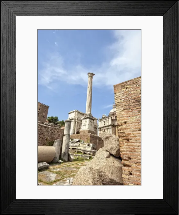 Framed Print : Roman Forum Framed Print : Roman Forum