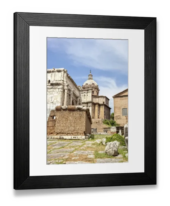 Framed Print : Roman Forum Framed Print : Roman Forum