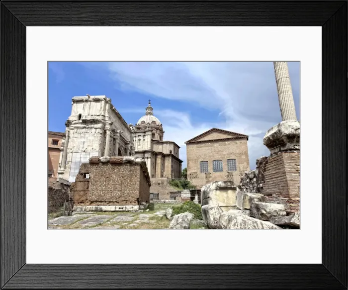 Framed Print : Roman Forum Framed Print : Roman Forum
