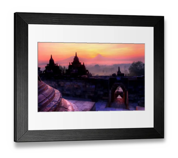 Framed Print : Borobudur Temple Framed Print : Borobudur Temple