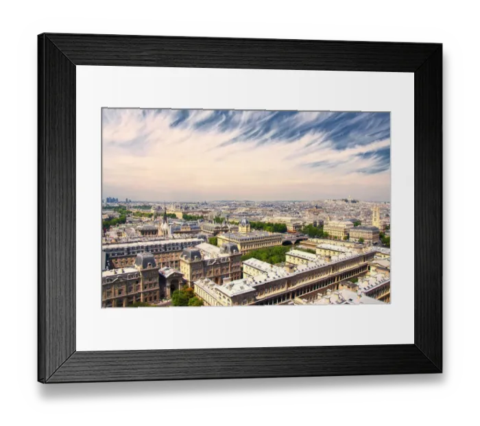 Framed Print : General view of Paris Framed Print : General view of Paris