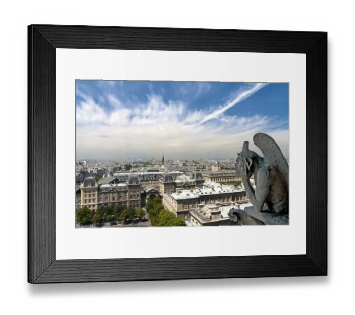 Framed Print : General view of Paris Framed Print : General view of Paris