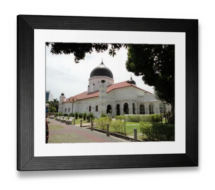 Framed Print : Mosque Majid Kapitan Keling, George Town, Penang, Malaysia Framed Print : Mosque Majid Kapitan Keling, George Town, Penang, Malaysia