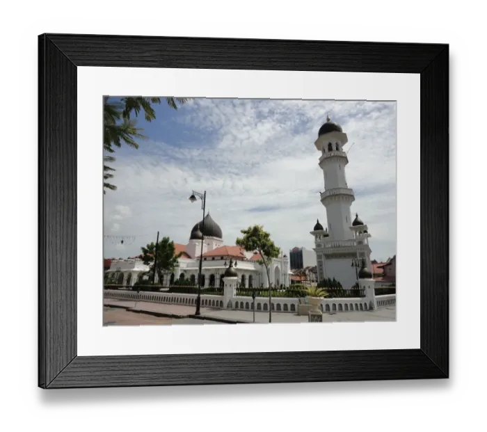 Framed Print : Kapitan Keling Mosque and Tower, George Town, Penang Island, Malaysia Framed Print : Kapitan Keling Mosque and Tower, George Town, Penang Island, Malaysia