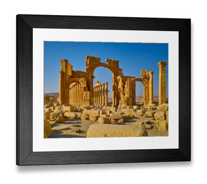 Framed Print : Ruins of Palmyra Framed Print : Ruins of Palmyra