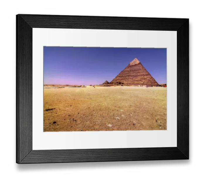Framed Print : Great Pyramids of Giza Framed Print : Great Pyramids of Giza