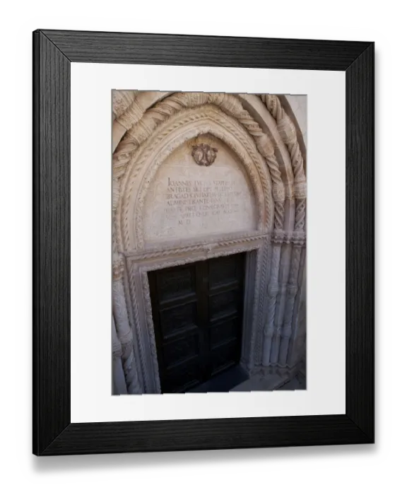 Framed Print : Feature of Cathedral of St James
