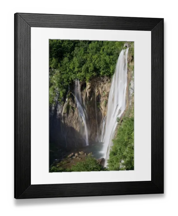 Framed Print : Waterfall, Plitvice Lakes National Park, UNESCO World Heritage Site, Croatia, Europe Framed Print : Waterfall, Plitvice Lakes National Park, UNESCO World Heritage Site, Croatia, Europe