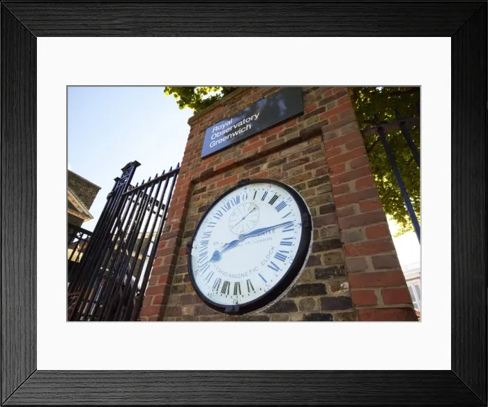 Framed Print : Clock at Greenwich Observatory Framed Print : Clock at Greenwich Observatory