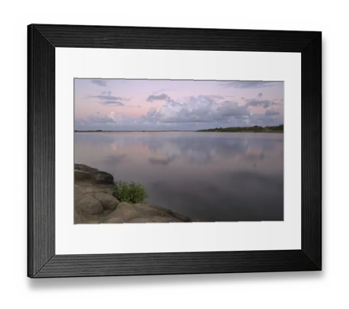Framed Print : Reflected clouds in shoreline estuary system with embankment in foreground, St Lucia, Kwazulu-Natal, South Africa Framed Print : Reflected clouds in shoreline estuary system with embankment in foreground, St Lucia, Kwazulu-Natal, South Africa