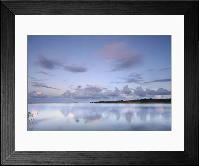 Framed Print : Reflected clouds in shoreline estuary system, St Lucia, Kwazulu-Natal, South Africa Framed Print : Reflected clouds in shoreline estuary system, St Lucia, Kwazulu-Natal, South Africa