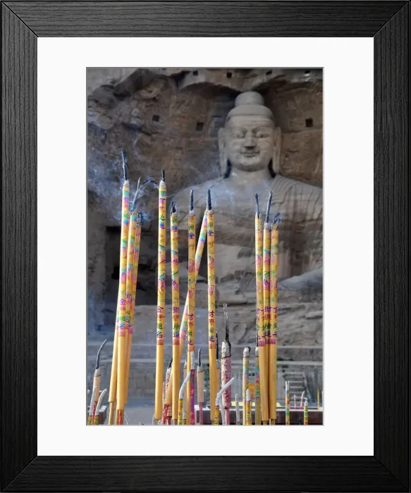 Framed Print : Yungang Grottoes Framed Print : Yungang Grottoes