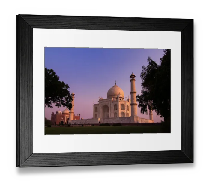 Framed Print : Taj Mahal at sunrise Framed Print : Taj Mahal at sunrise