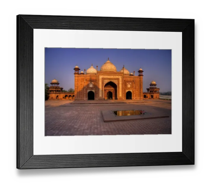 Framed Print : Taj Mahal at sunrise Framed Print : Taj Mahal at sunrise