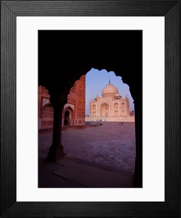 Framed Print : Taj Mahal at sunrise Framed Print : Taj Mahal at sunrise