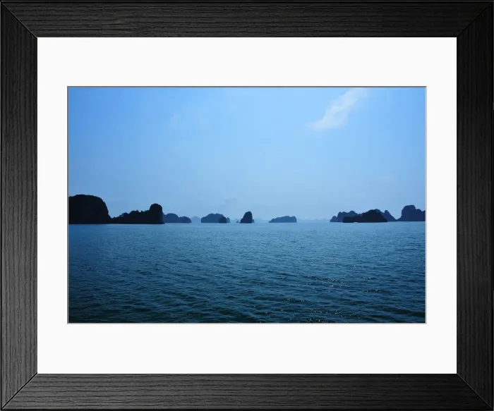Framed Print : Halong Bay in Silence Framed Print : Halong Bay in Silence