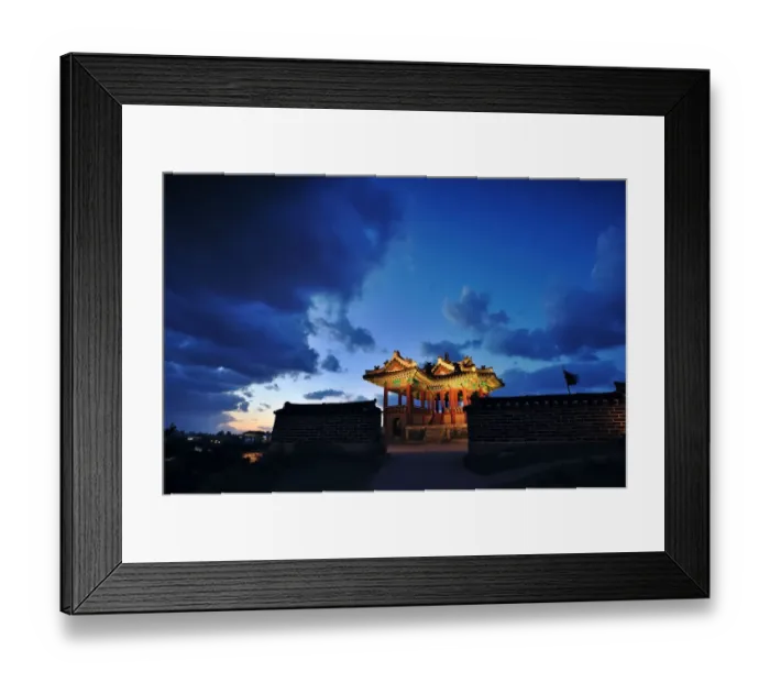 Framed Print : Hwaseong Fortress Framed Print : Hwaseong Fortress