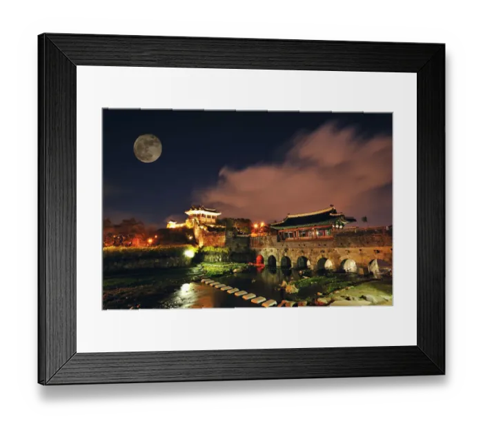 Framed Print : Hwaseong Fortress Framed Print : Hwaseong Fortress