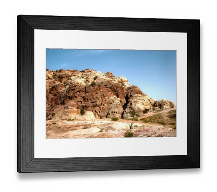 Framed Print : Rock of Petra Jordan Framed Print : Rock of Petra Jordan