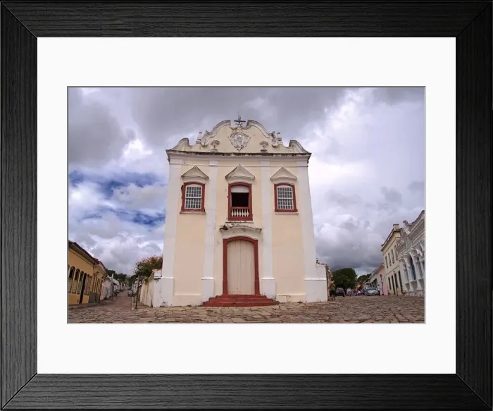 Framed Print : Church of Our Lady of the Good Death, GoiAas