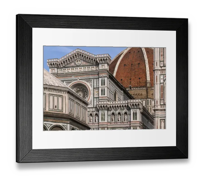 Framed Print : The Basilica di Santa Maria del Fiore in Florence Framed Print : The Basilica di Santa Maria del Fiore in Florence