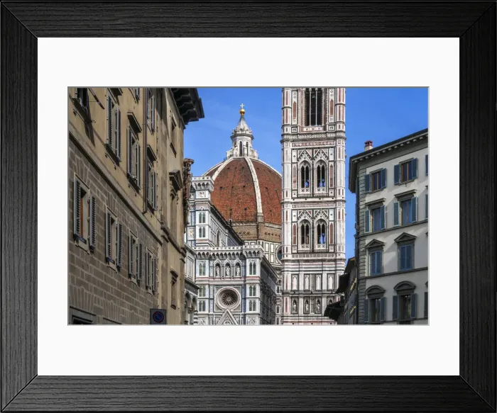 Framed Print : The Basilica di Santa Maria del Fiore in Florence Framed Print : The Basilica di Santa Maria del Fiore in Florence