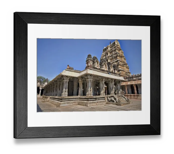 Framed Print : Virupaksha Temple Framed Print : Virupaksha Temple