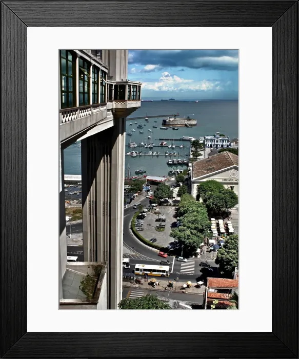 Framed Print : Salvador Cidade Alta Framed Print : Salvador Cidade Alta