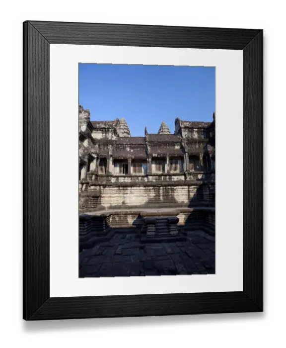 Framed Print : Angkor Wat Ruins Framed Print : Angkor Wat Ruins