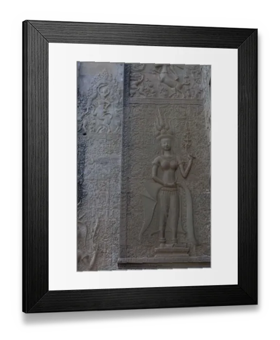 Framed Print : Relief at Angkor Wat Framed Print : Relief at Angkor Wat