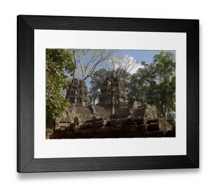Framed Print : Ta Prohm Temple