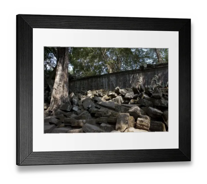 Framed Print : Ta Prohm Ruins Framed Print : Ta Prohm Ruins