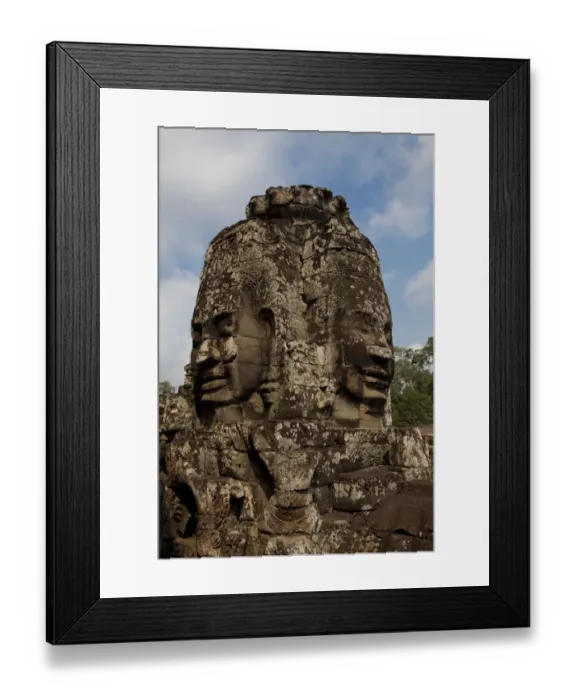 Framed Print : Angkor Thom Stupa Framed Print : Angkor Thom Stupa