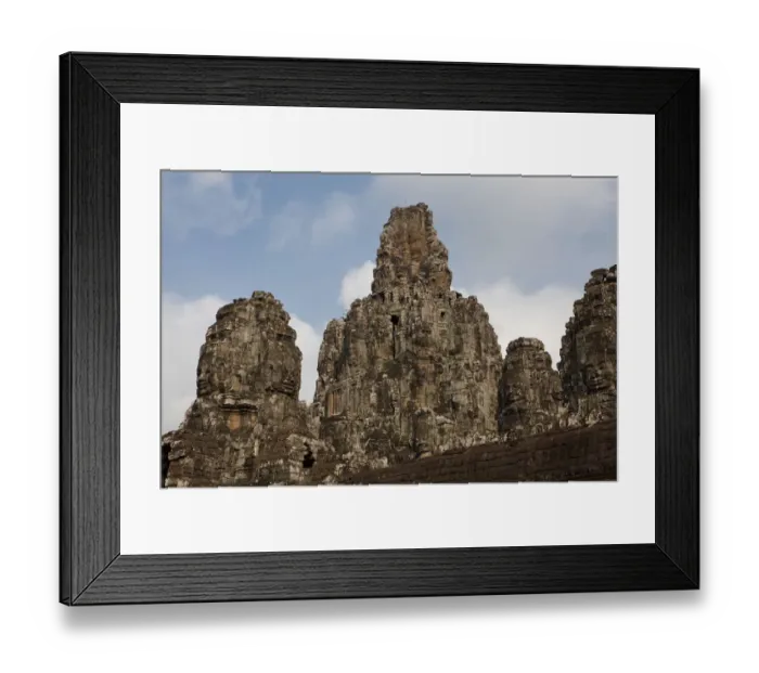 Framed Print : Angkor Thom Statues Framed Print : Angkor Thom Statues