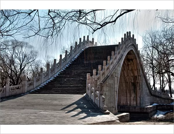 Jade Belt Bridge of Summer Palace Beijing China