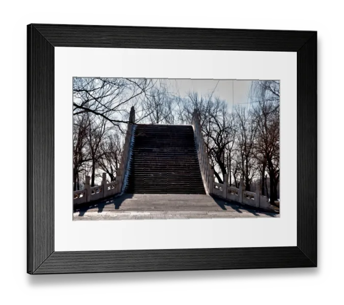 Framed Print : Jade Belt Bridge of Summer Palace Beijing China Framed Print : Jade Belt Bridge of Summer Palace Beijing China