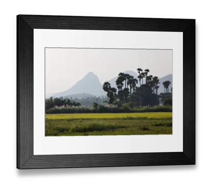 Framed Print : Western Ghats, Courtallam, Tamil Nadu, Tamilnadu, South India, India, Asia