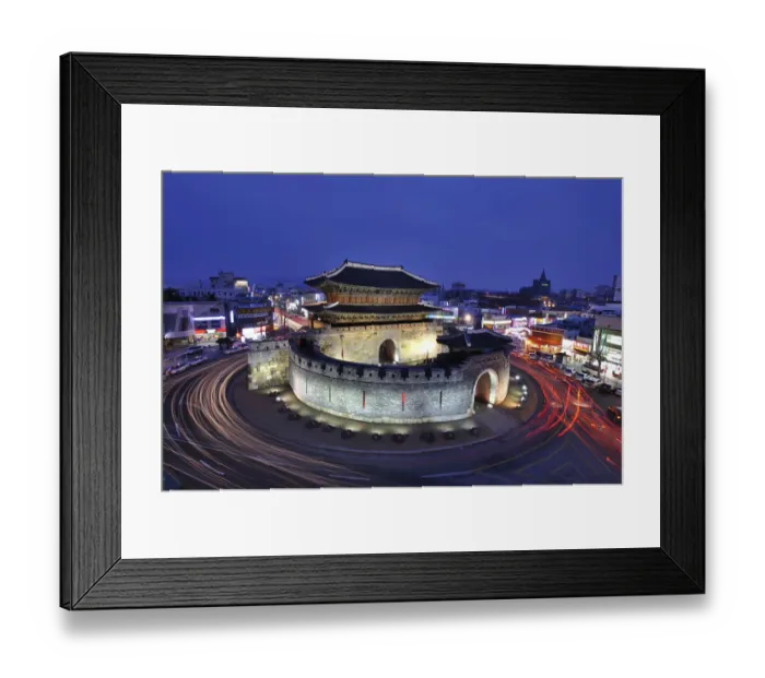Framed Print : Hwaseong Fortress Framed Print : Hwaseong Fortress