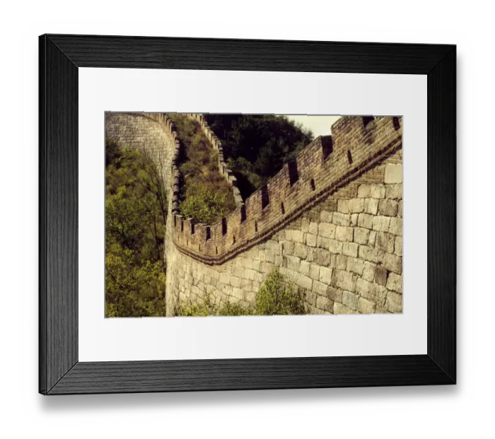 Framed Print : The Great Wall of China Framed Print : The Great Wall of China