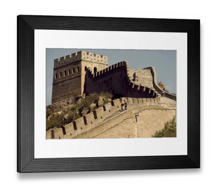 Framed Print : The Great Wall of China Framed Print : The Great Wall of China