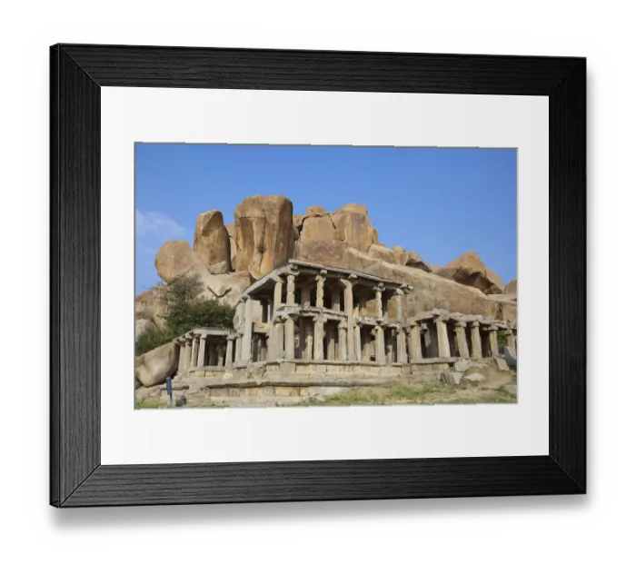 Framed Print : Hampi ruins Framed Print : Hampi ruins