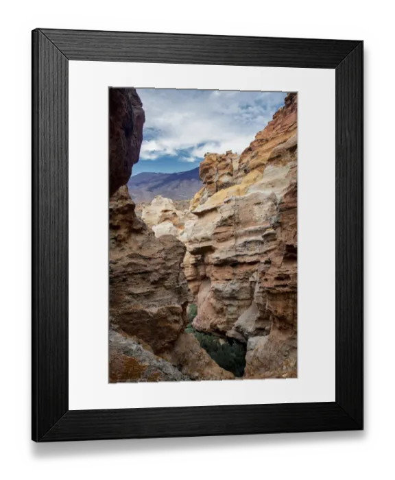 Framed Print : Basalt gorge in Teide Framed Print : Basalt gorge in Teide