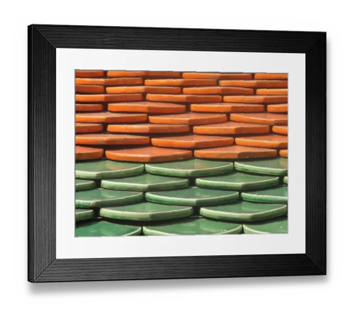 Framed Print : Roof tiles, Grand Palace, Bangkok, Thailand Framed Print : Roof tiles, Grand Palace, Bangkok, Thailand