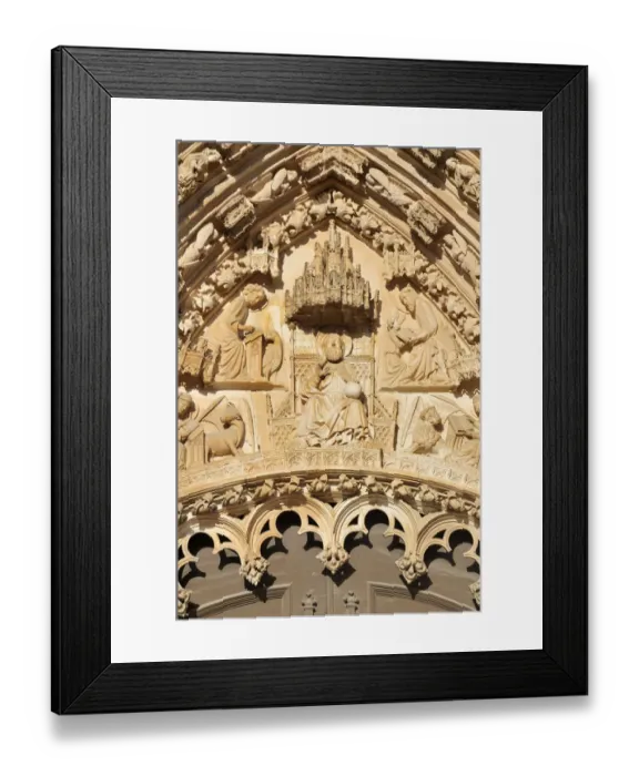 Framed Print : Figure of God the Father above the main entrance to the Gothic basilica of the Dominican monastery Mosteiro de Santa Maria da Vitoria, UNESCO World Heritage Site, Batalha, Portugal, Europe Framed Print : Figure of God the Father above the main entrance to the Gothic basilica of the Dominican monastery Mosteiro de Santa Maria da Vitoria, UNESCO World Heritage Site, Batalha, Portugal, Europe