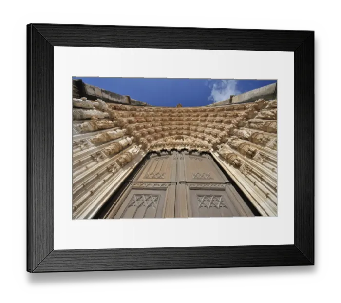 Framed Print : Gothic portal of the basilica, Dominican monastery Mosteiro de Santa Maria da Vitoria, UNESCO World Heritage Site, Batalha, Portugal, Europe Framed Print : Gothic portal of the basilica, Dominican monastery Mosteiro de Santa Maria da Vitoria, UNESCO World Heritage Site, Batalha, Portugal, Europe