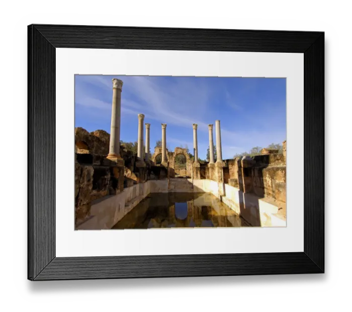 Framed Print : Hadrianic Baths, Leptis Magna, Roman Ruins, Libya Framed Print : Hadrianic Baths, Leptis Magna, Roman Ruins, Libya