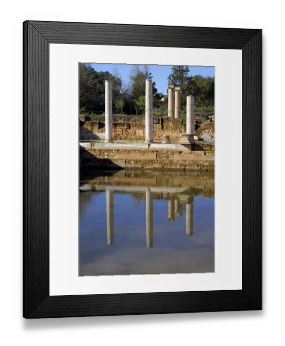 Framed Print : Hadrianic Baths Leptis Magna Roman Ruin, Libya Framed Print : Hadrianic Baths Leptis Magna Roman Ruin, Libya
